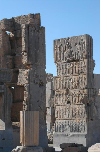 Persepolis, Hall of 100 Columns, Southwestern gate