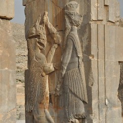 Persepolis, Hall of 100 Columns, "Royal Warrior"