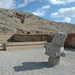 Persepolis, Hall of 32 Columns, Portico