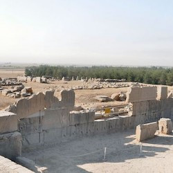 Persepolis, Palace of Artaxerxes, Northern façade