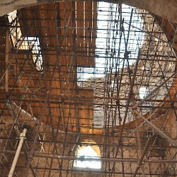 Sarvestan, great dome, interior