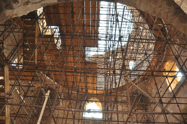 Sarvestan, great dome, interior