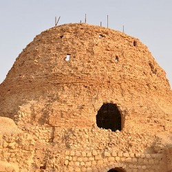 Sarvestan, great dome, exterior