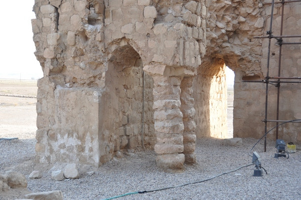 Sarvestan, pillar