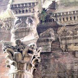 Rome, Baths of Agrippa, Basilica of Neptune, Decoration