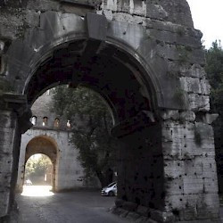 Rome, Arch of Drusus from the north