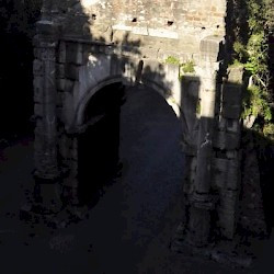 Rome, Arch of Drusus from the south