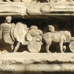 Rome, Forum Romanum, Arch of Severus, Loot
