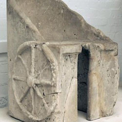 Rome, Baths of Caracalla, Toilet seat