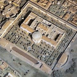 Rome, Baths of Caracalla, Model