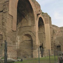 Rome, Baths of Caracalla, Vaults
