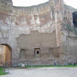 Rome, Baths of Caracalla, southeastern "basilica thermarum"