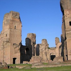 Rome, Baths of Caracalla, Central dome