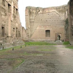 Rome, Baths of Caracalla, Swimming pool