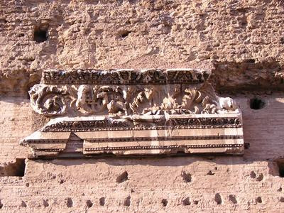 Rome, Baths of Caracalla, Decoration