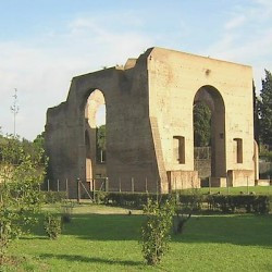 Rome, Baths of Caracalla, Garden house