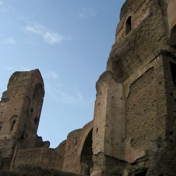 Rome, Baths of Caracalla, Vaults