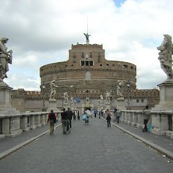 Rome, Bridge of Aelius from the south