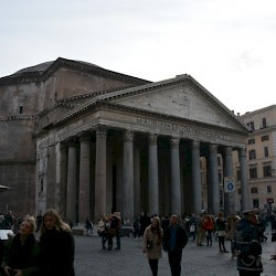 Rome, Pantheon, Façade