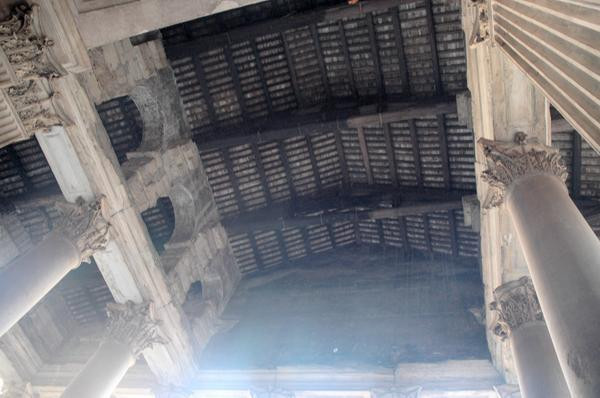 Rome, Pantheon, Narthex, Roof