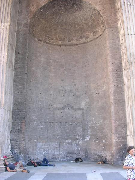 Rome, Pantheon, Narthex, Apse