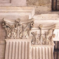 Rome, Pantheon, Narthex, Capitals