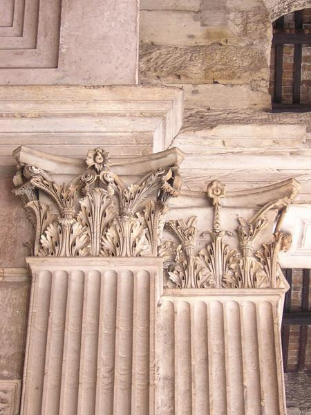 Rome, Pantheon, Narthex, Capitals