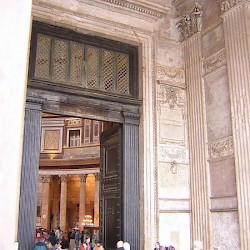 Rome, Pantheon, Entrance