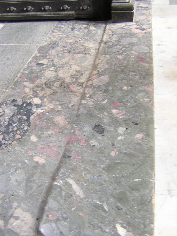 Rome, Pantheon, Entrance, Pavement
