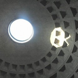 Rome, Pantheon, Ceiling