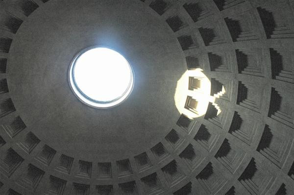 Rome, Pantheon, Ceiling