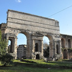 Rome, Porta Maggiore, seen from the west