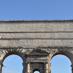 Rome, Porta Maggiore, Inscription