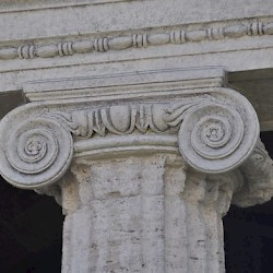 Rome, Temple of Portunus, Ionic capital