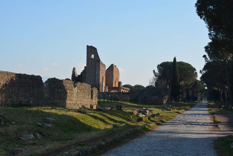 Rome, Via Appia near the Villa of the Quintilii