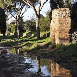 Rome, Via Appia (014), Street pavement (3)