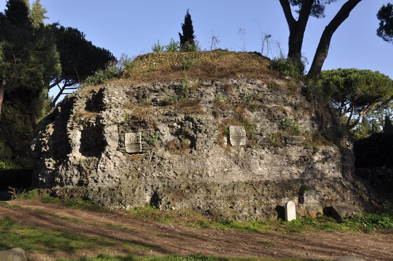 Rome, Via Appia, Sepolcro rotondo