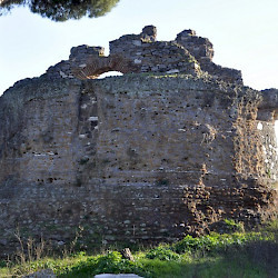 Rome, Via Appia, Round tomb