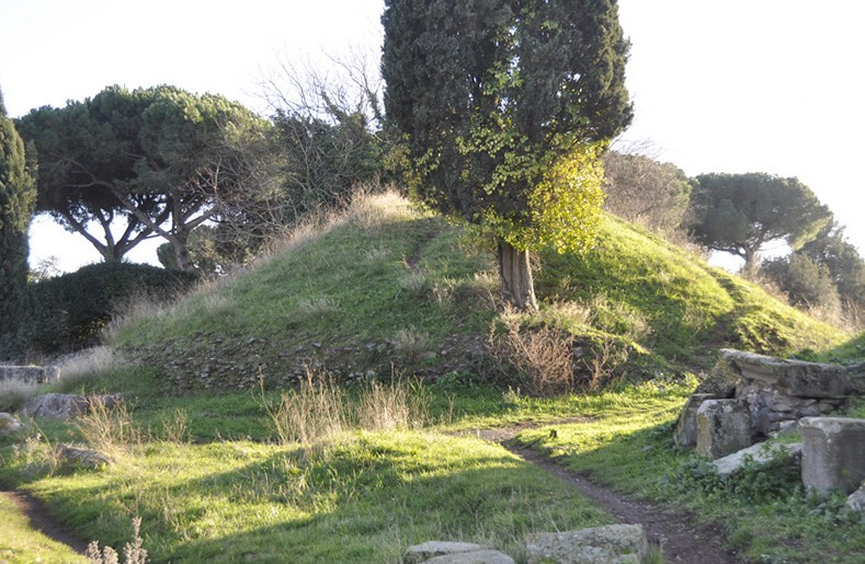 Rome, Via Appia, Tomb of the Horatii