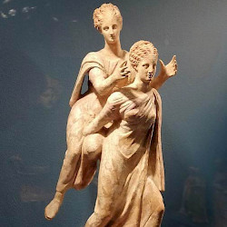 Tarentum, Two women playing ephredismos