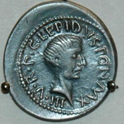 Lepidus as triumvir