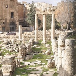 Baalbek, Temple of Venus, Colonnade