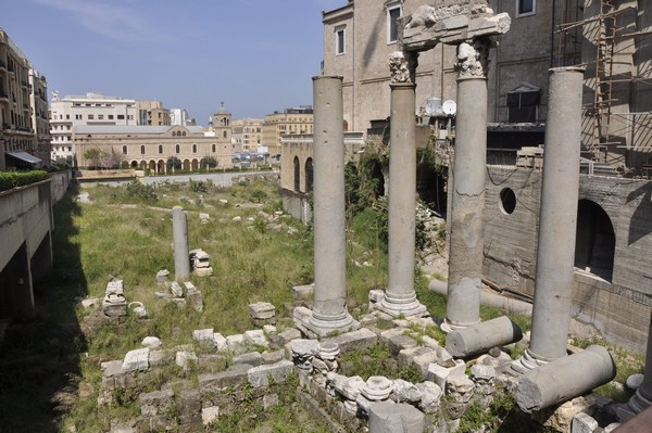 Beirut, Remains of the ancient main street (cardo maximus)