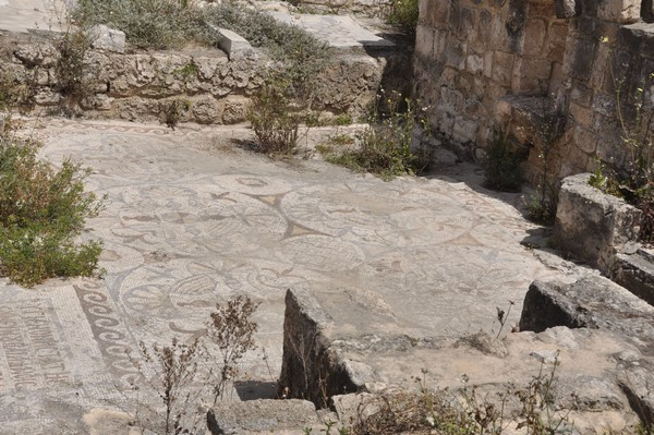 Tyre, Al-Bass Cemetery, mosaic
