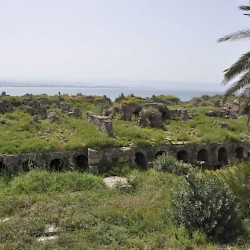 Tyre, City, Baths from the northwest