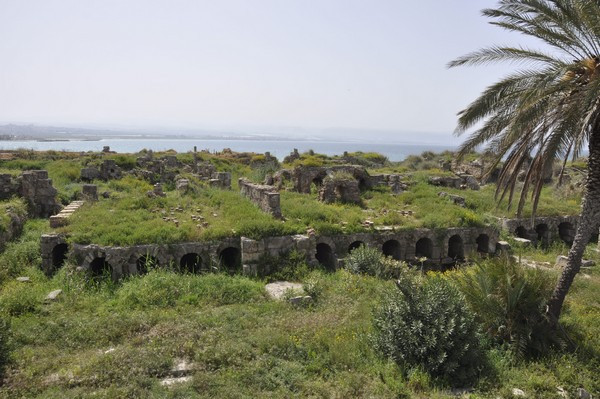 Tyre, City, Baths from the northwest