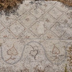 Tyre, City, Mosaic Road, Byzantine mosaic pavement