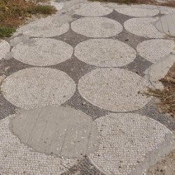 Tyre, City, Mosaic Road, Roman mosaic pavement