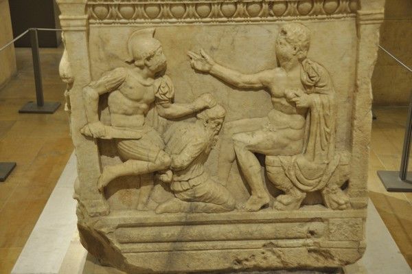 Tyre, Sarcophagus of Achilles: killing of a Trojan Captive