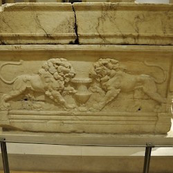 Tyre, Sarcophagus of Achilles: lions